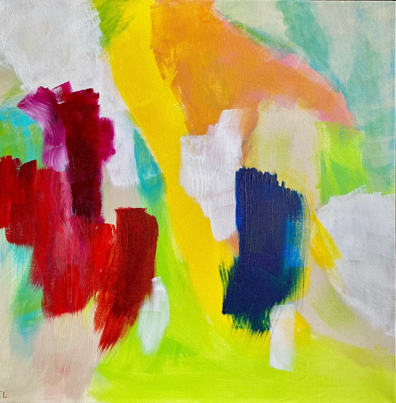 Happiness 24" x 24"