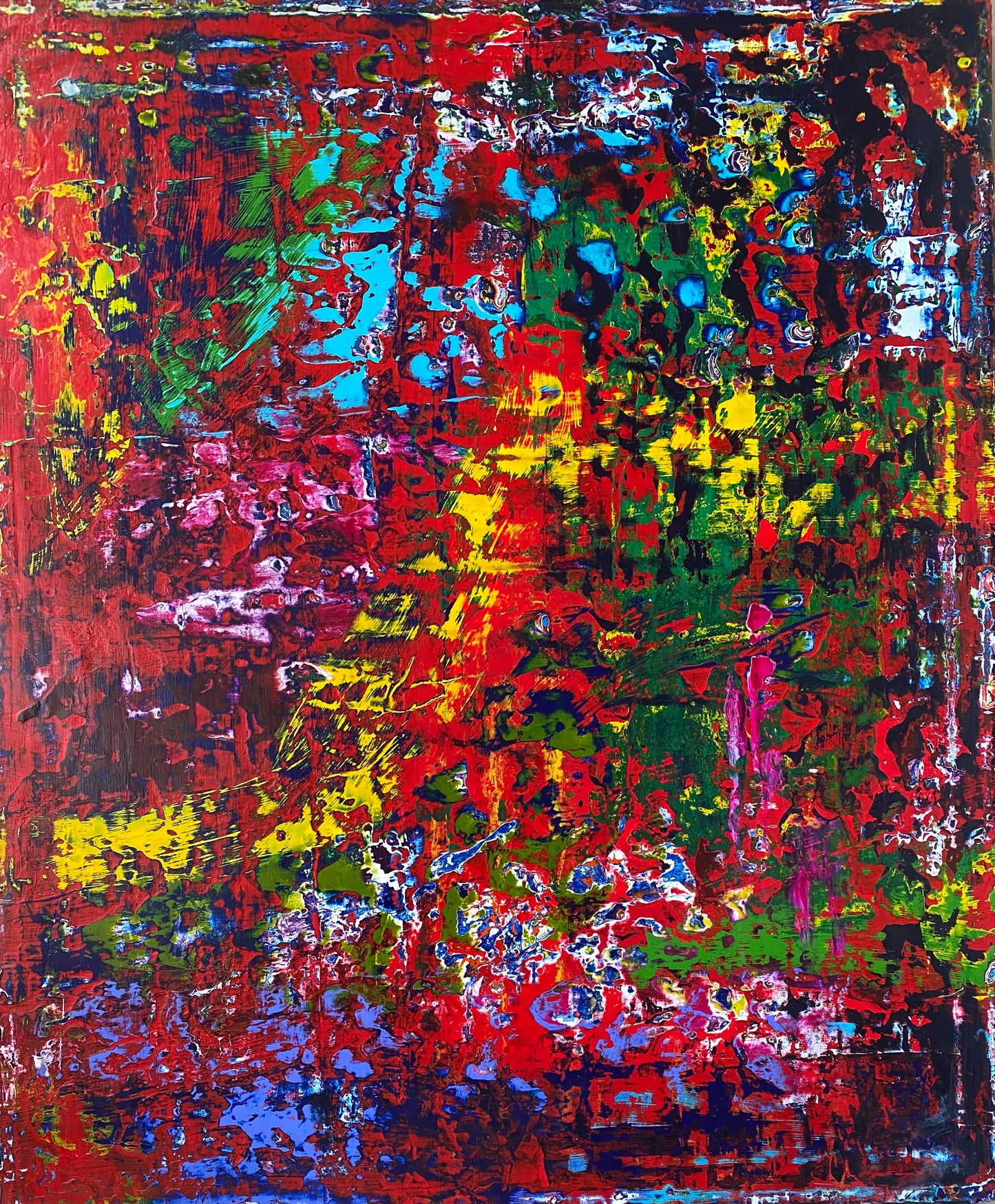 Symphony of colors 20" x 24"